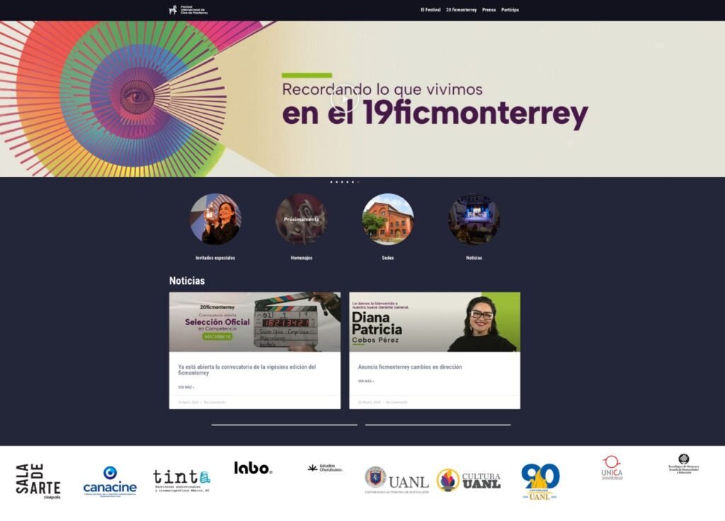 diseño de sitio web ficmonterrey